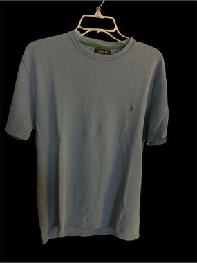 Polo by Ralph Lauren Men's Short-Sleeve Crewneck T-Shirt in Light Blue